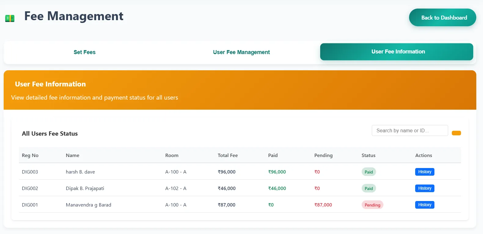 Hostel Management System - thumbnail 5