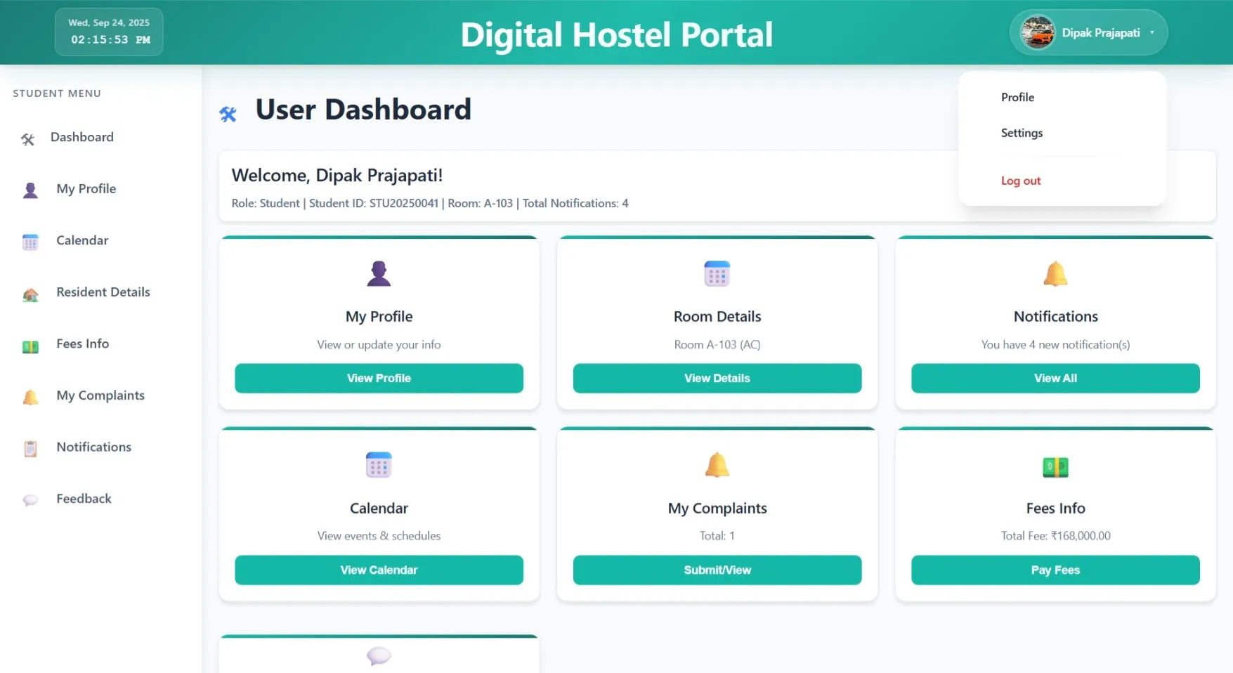 Hostel Management System - thumbnail 10