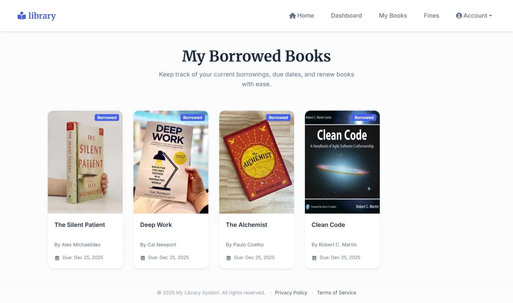 Library Management System using PHP - thumbnail 2