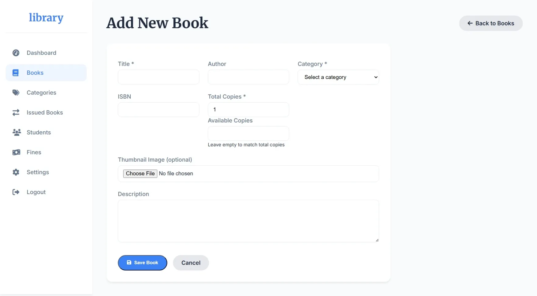 Library Management System using PHP - thumbnail 8