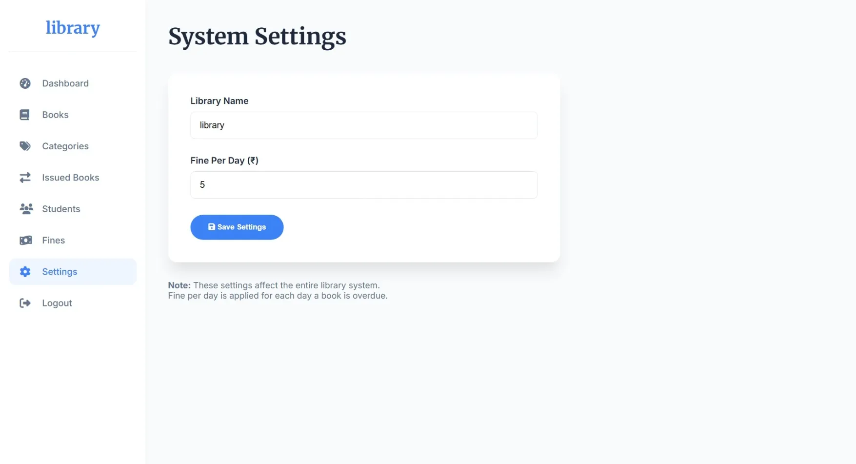 Library Management System using PHP - thumbnail 12