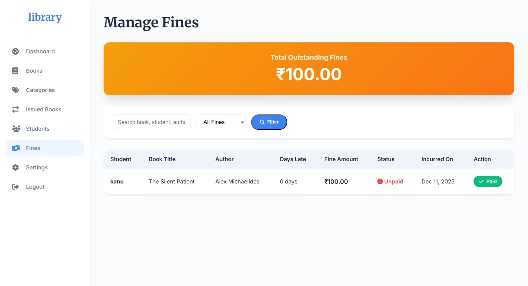 Library Management System using PHP - thumbnail 13