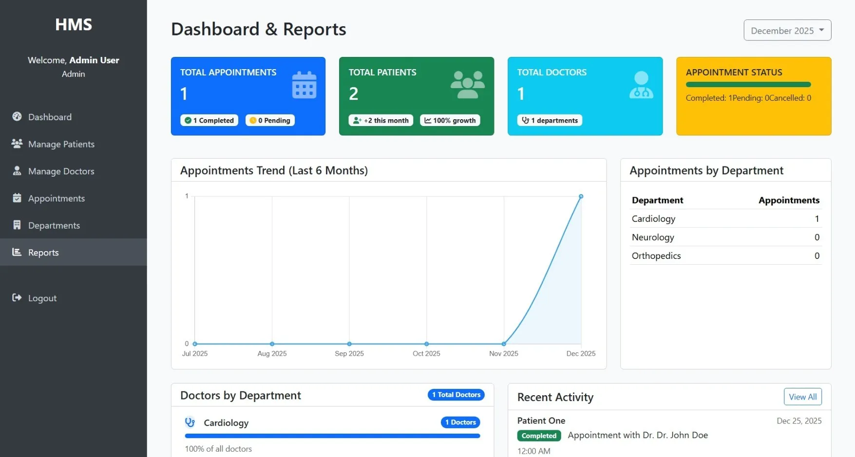 Hospital Management System Using PHP - thumbnail 5