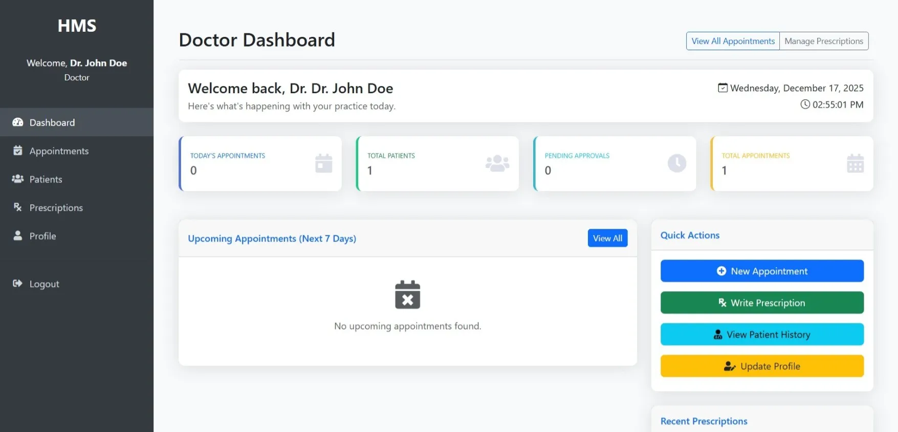 Hospital Management System Using PHP - thumbnail 11