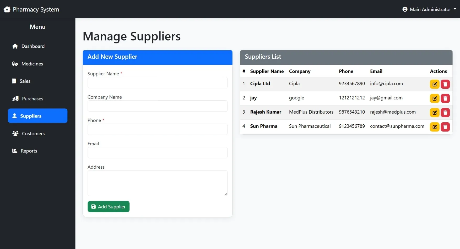 Pharmacy Medical Store Management System - thumbnail 5