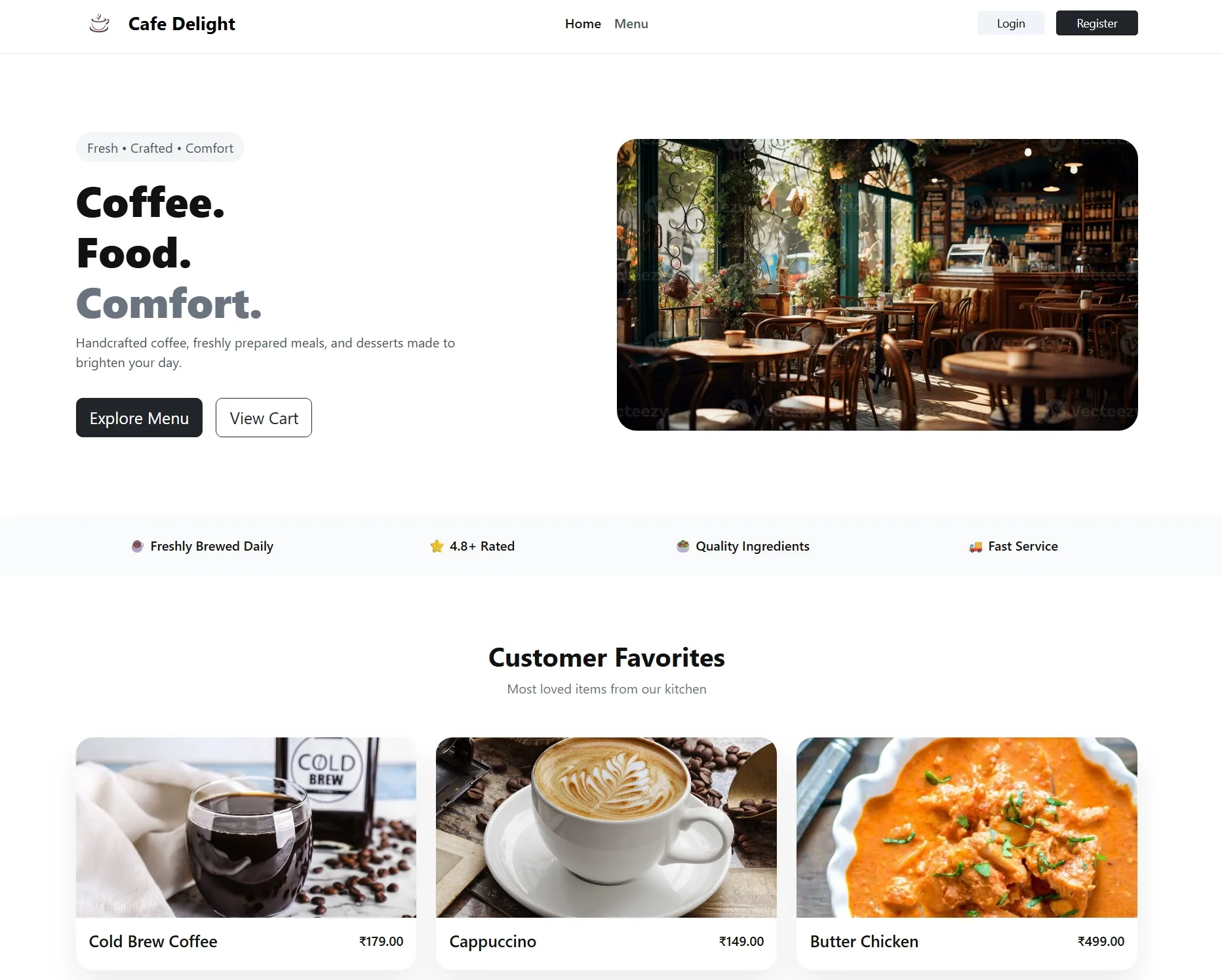 Restaurant & Café Management System