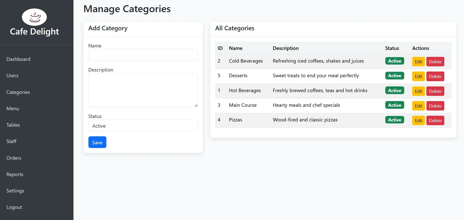 Restaurant & Café Management System - thumbnail 5