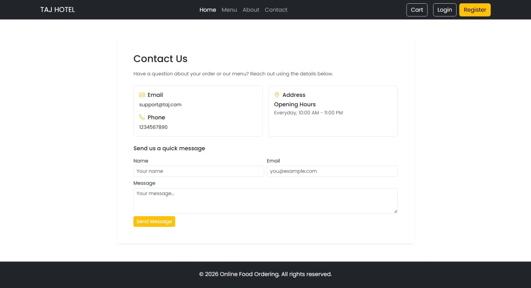 Online Food Ordering System - thumbnail 4