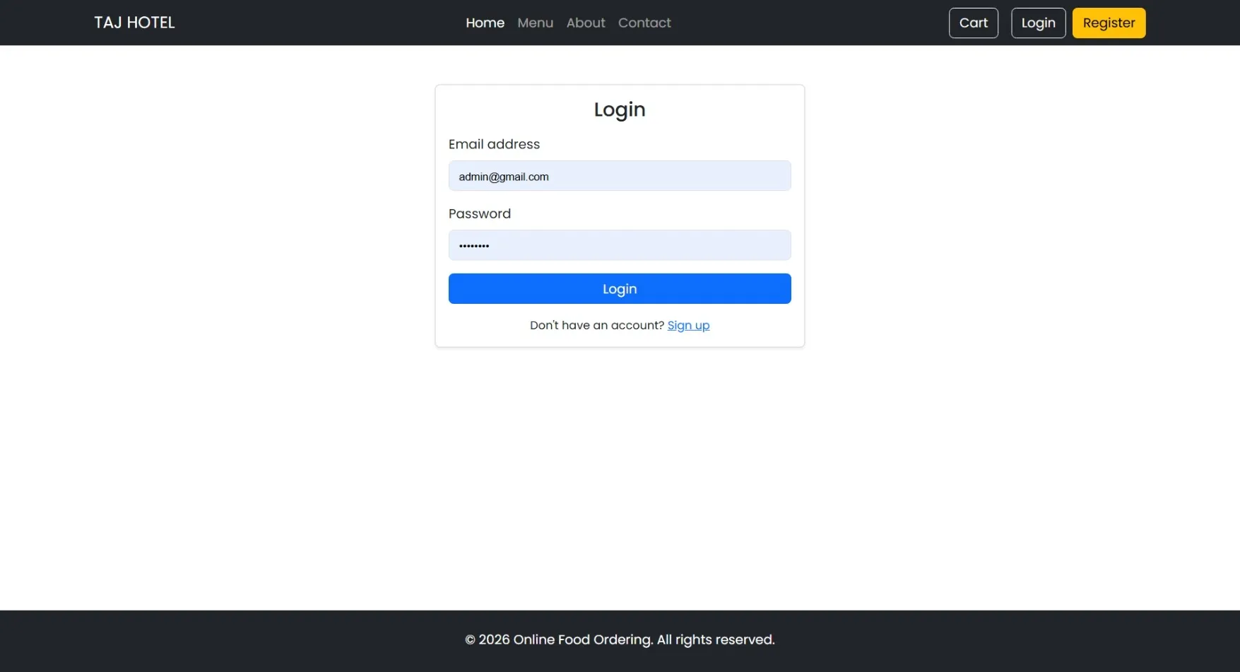 Online Food Ordering System - thumbnail 6