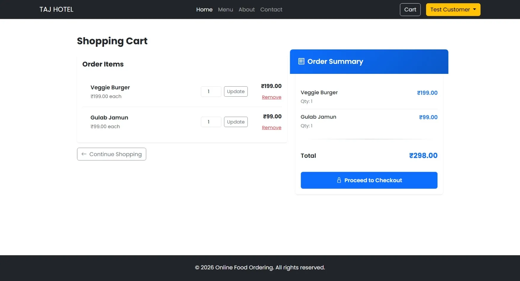 Online Food Ordering System - thumbnail 8