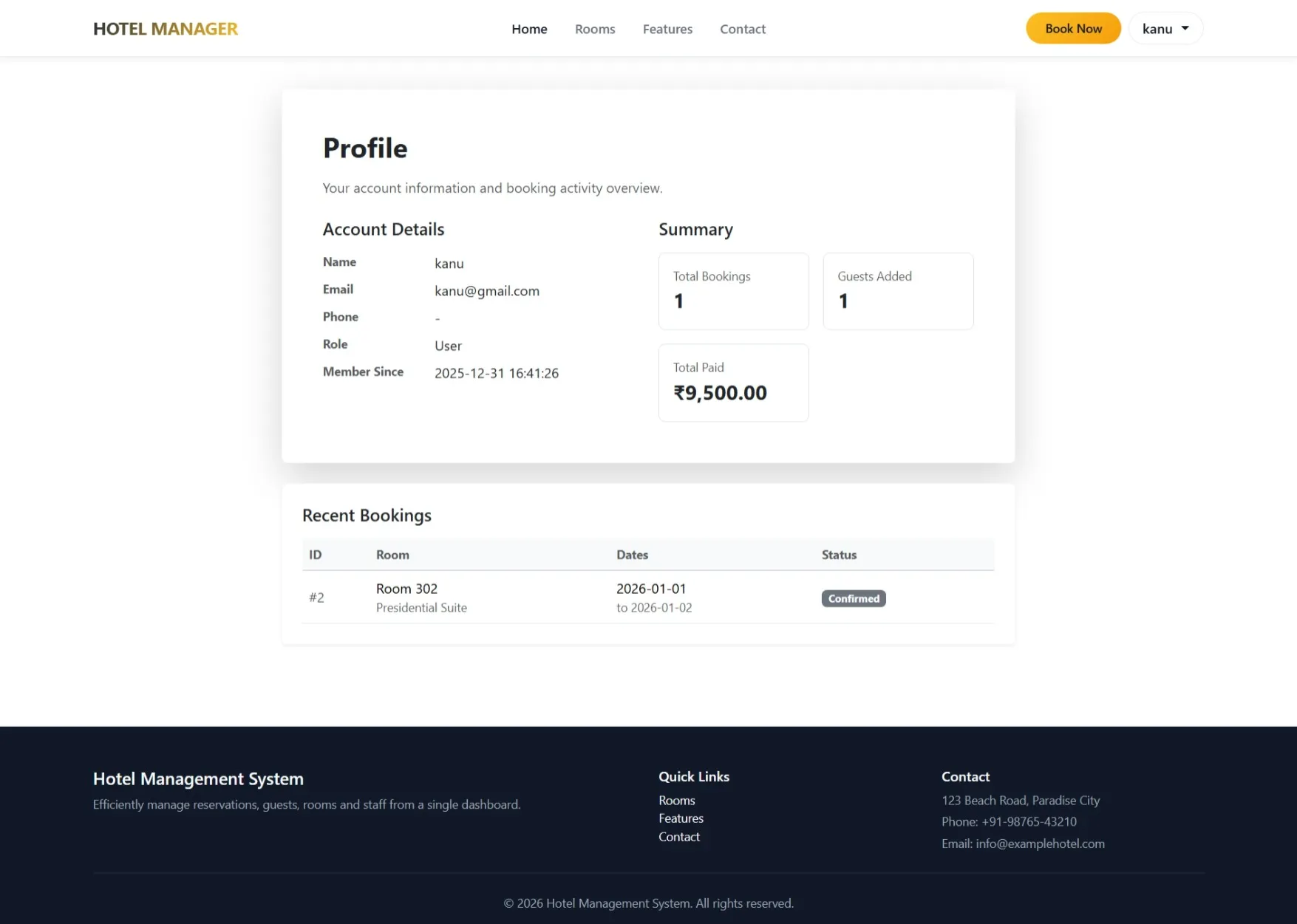 Hotel Management System Using PHP - thumbnail 11