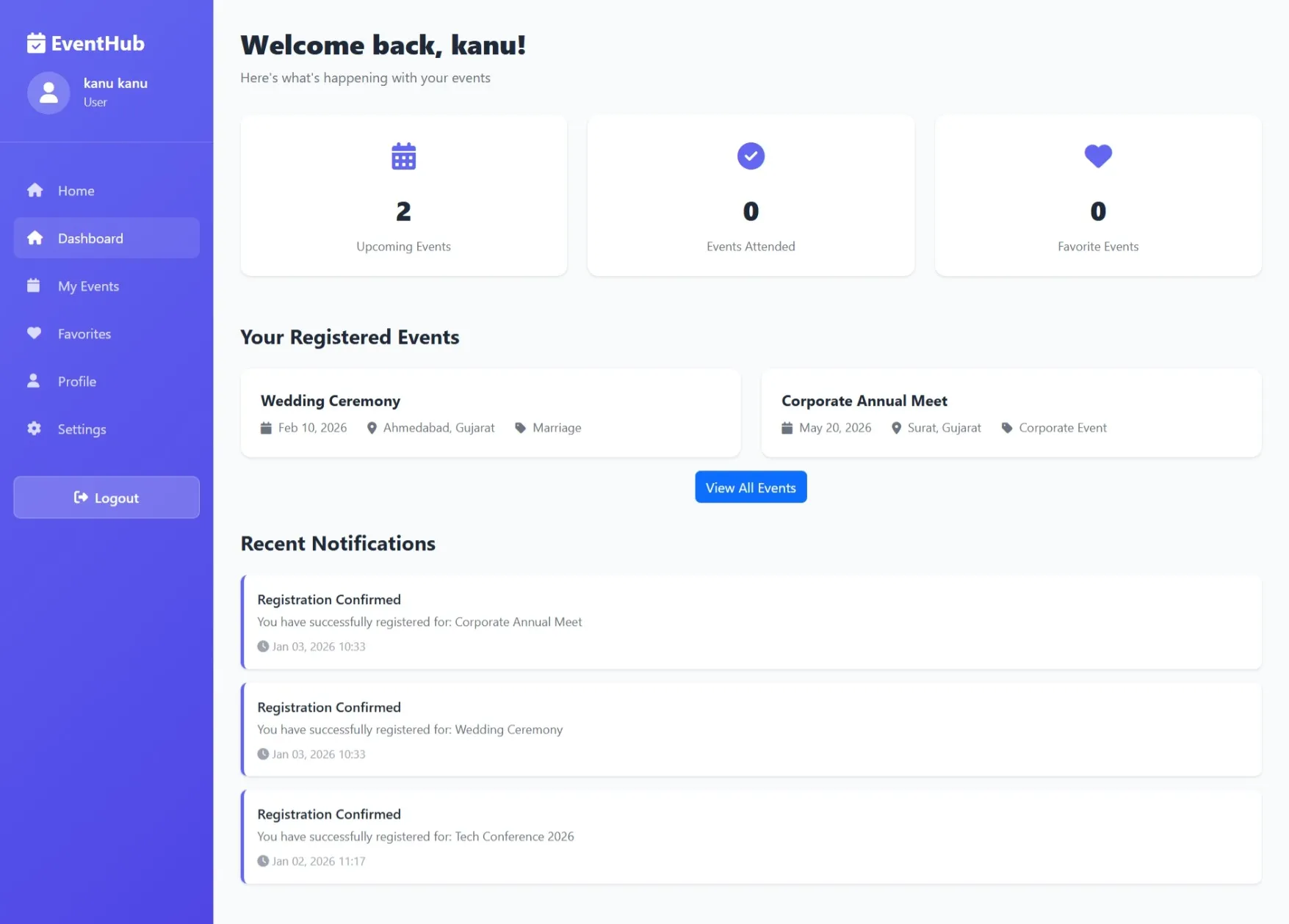 Event Management System Using PHP - thumbnail 8