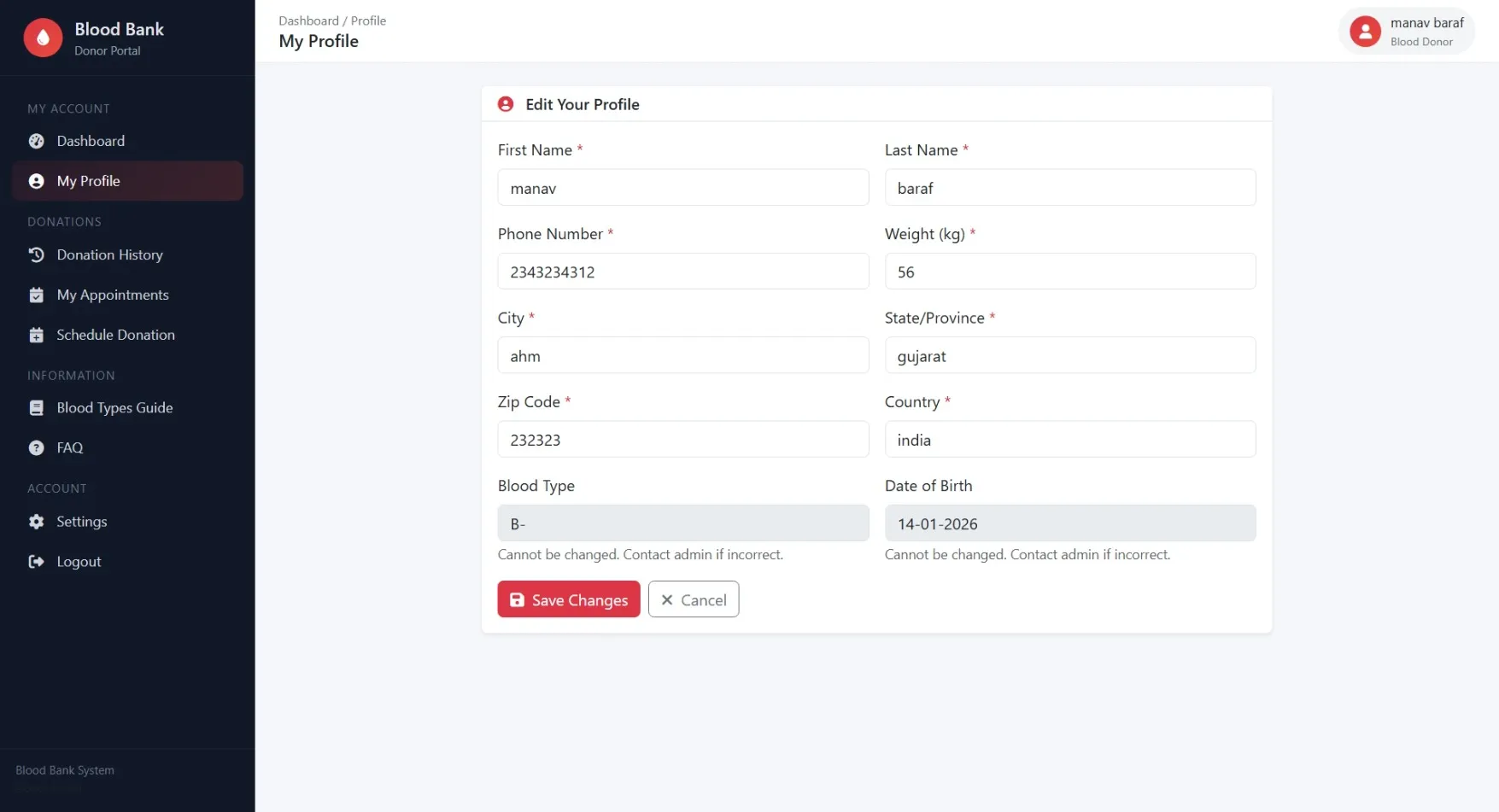 Blood Bank Management System Using PHP - thumbnail 9