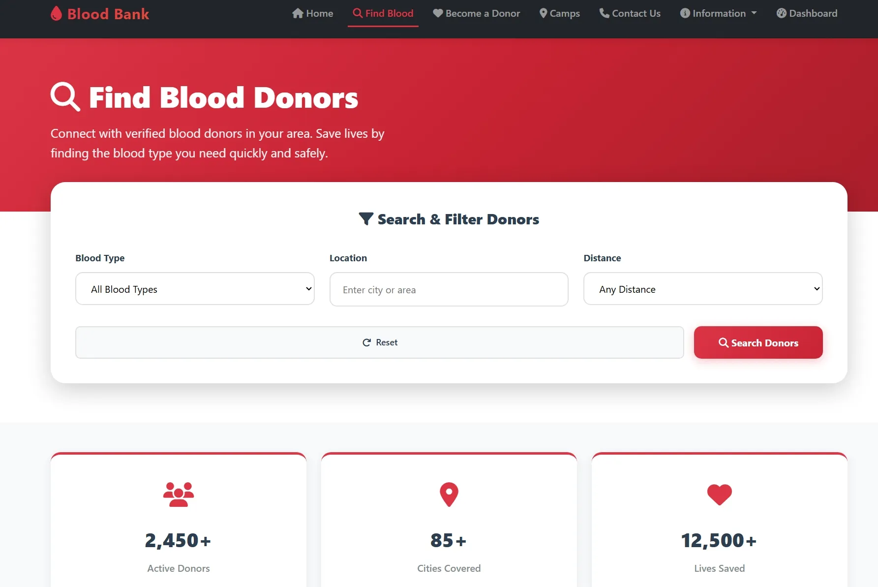 Blood Bank Management System Using PHP - thumbnail 12