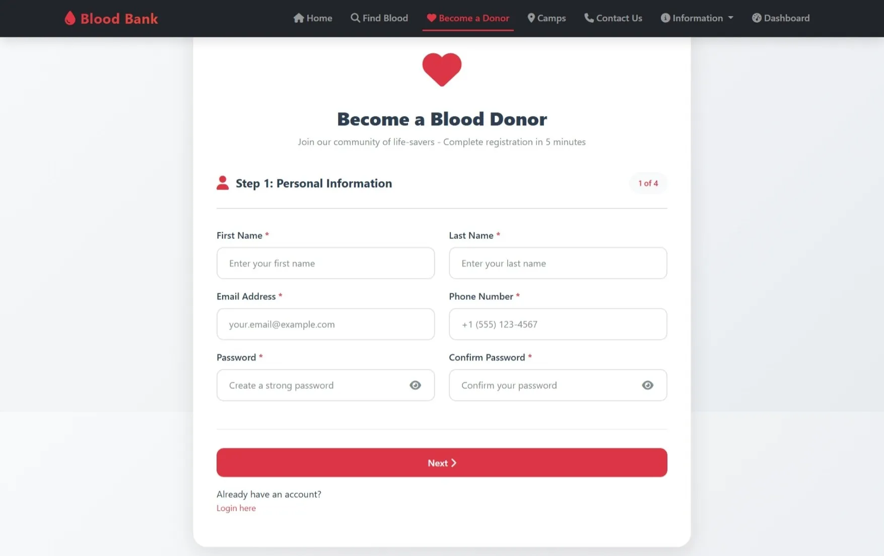 Blood Bank Management System Using PHP - thumbnail 13