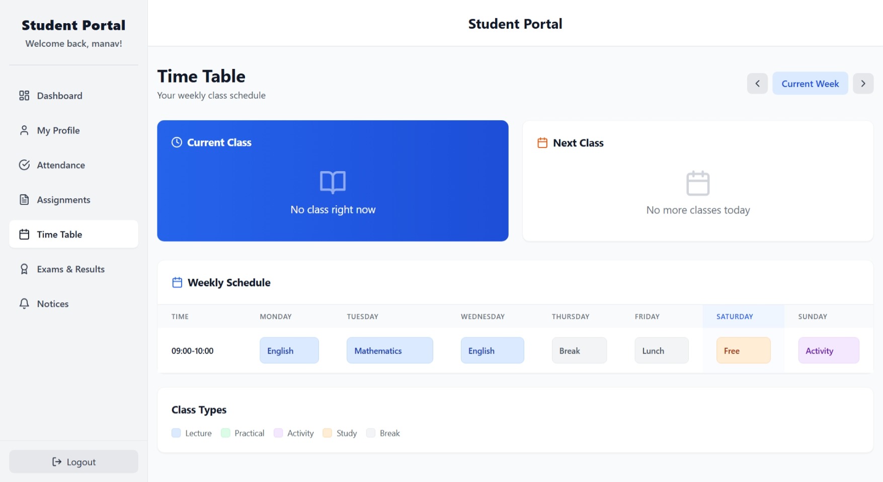 School Management System – React & Node.js image 11