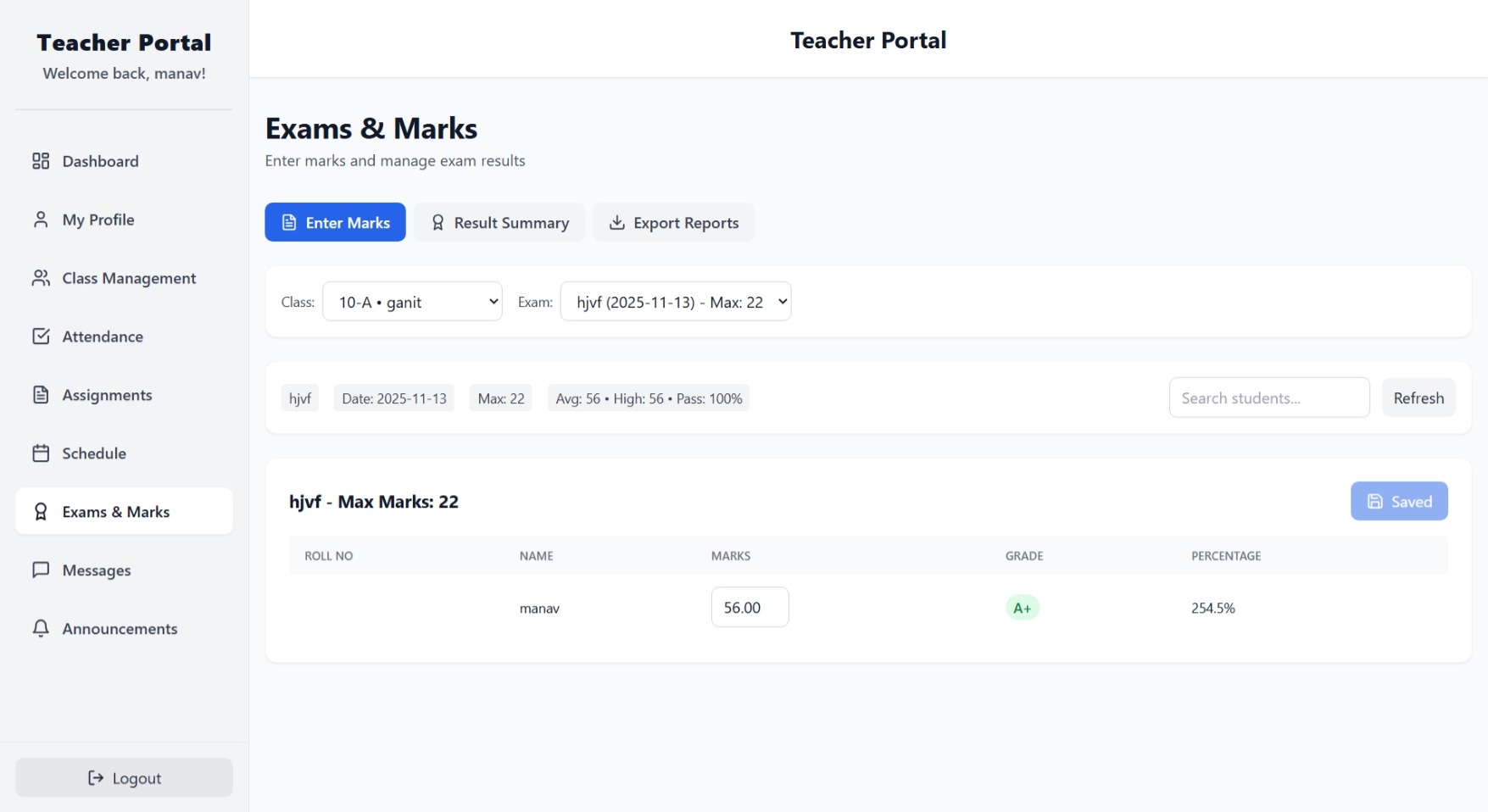 School Management System – React & Node.js image 14