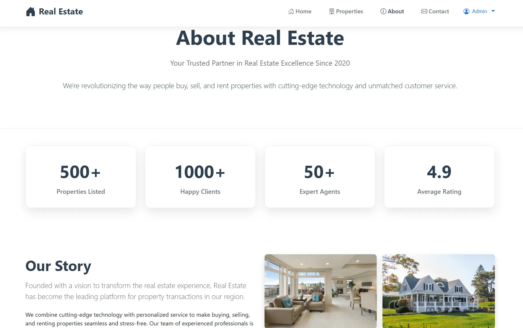 Real Estate Management System in PHP - thumbnail 3