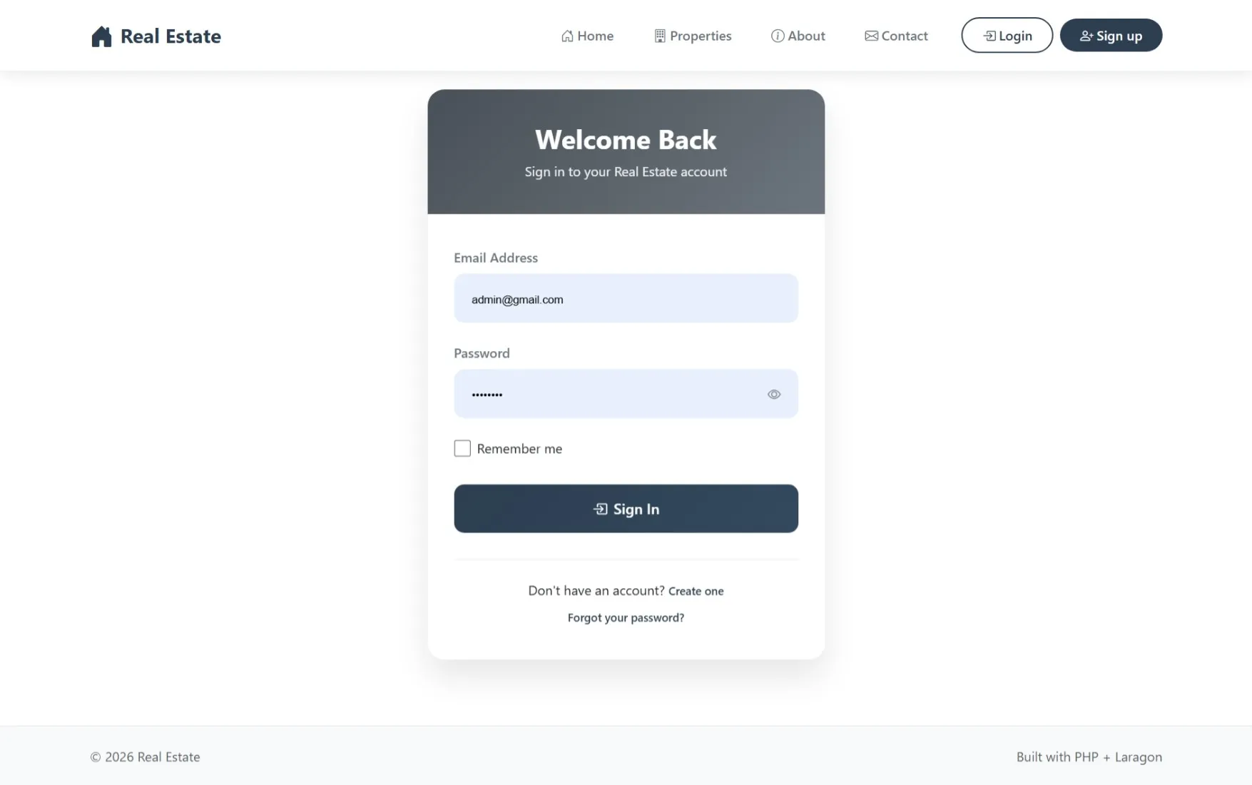 Real Estate Management System in PHP - thumbnail 6