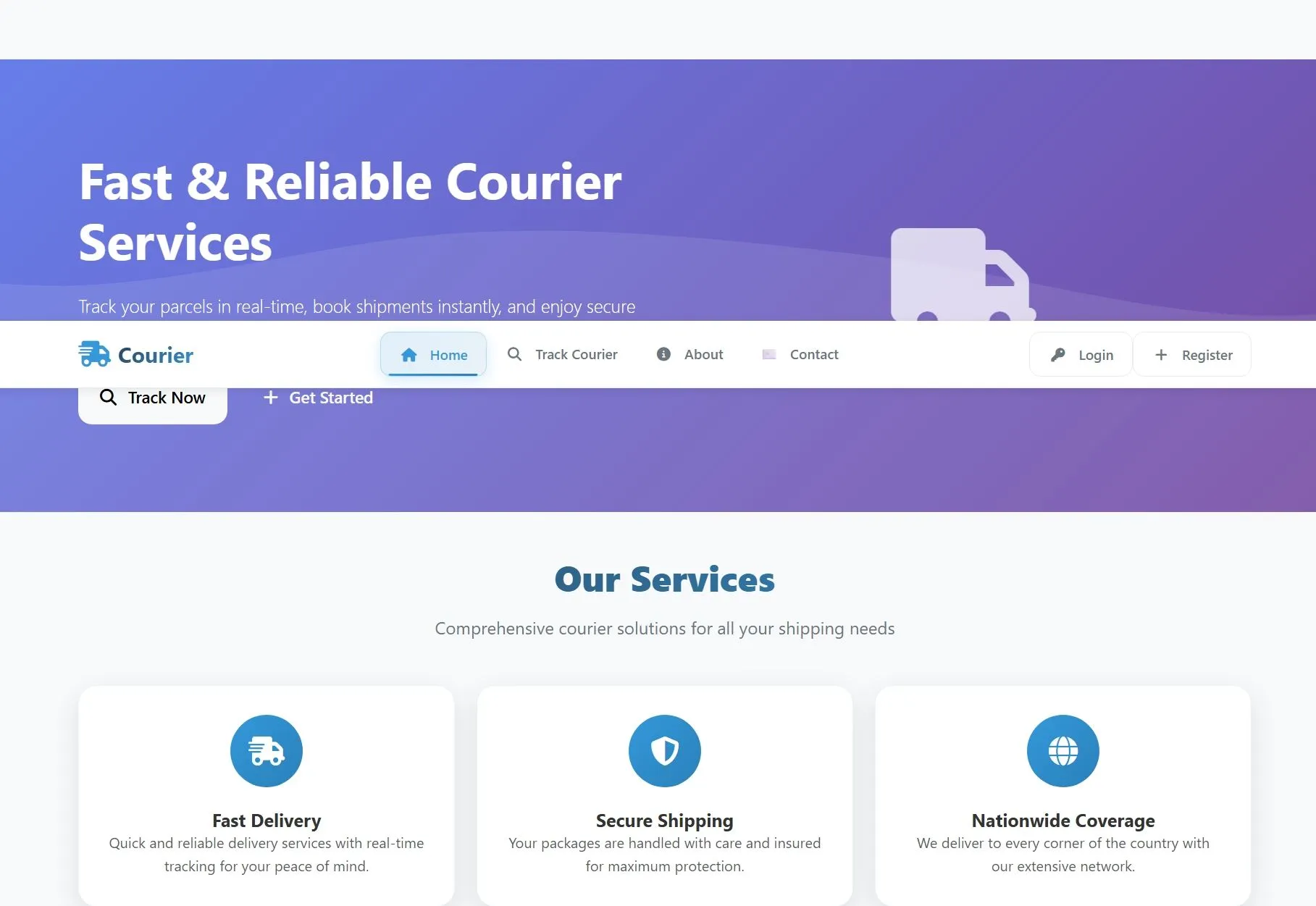 Courier Management System In PHP - thumbnail 14