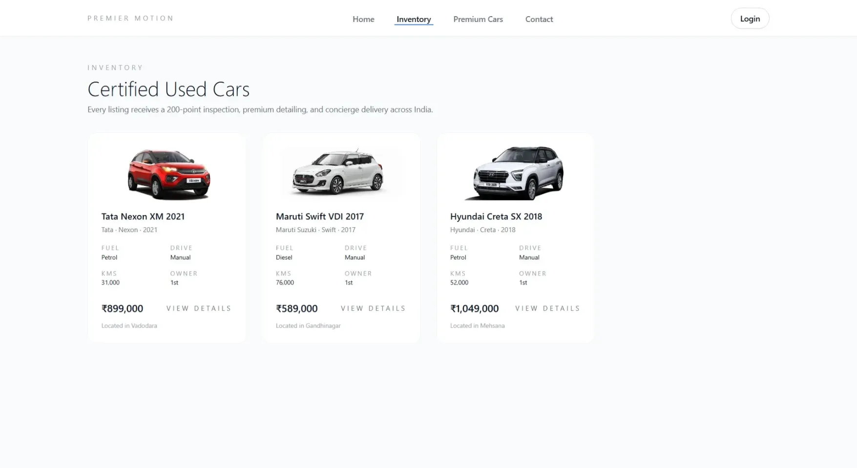 Car Dealership Website using PHP - thumbnail 5