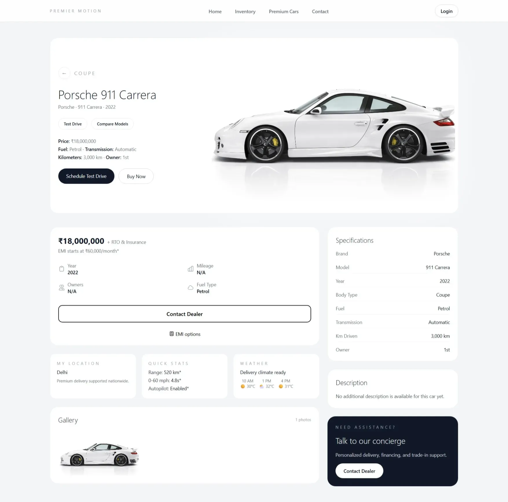 Car Dealership Website using PHP - thumbnail 7