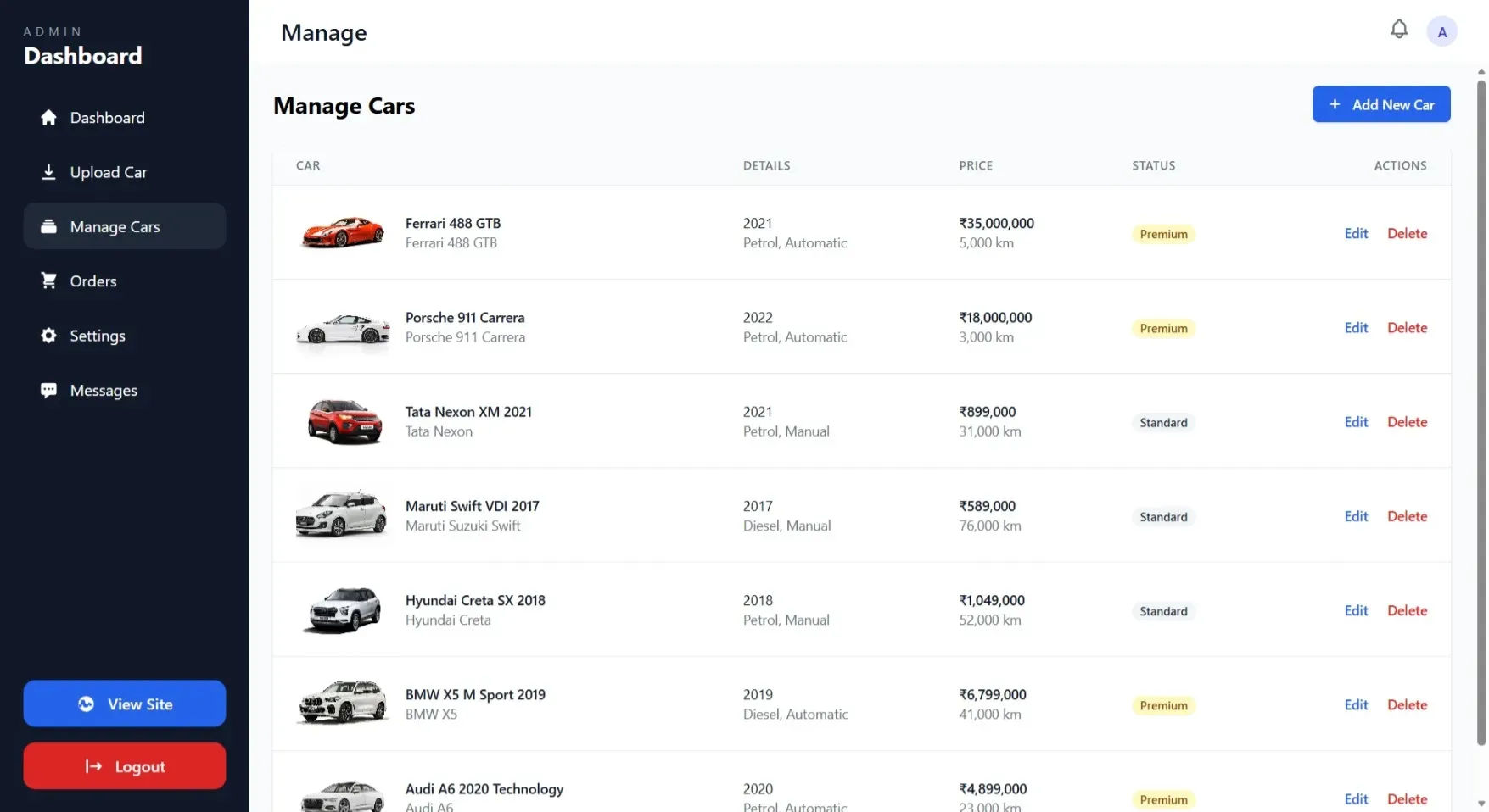 Car Dealership Website using PHP - thumbnail 9