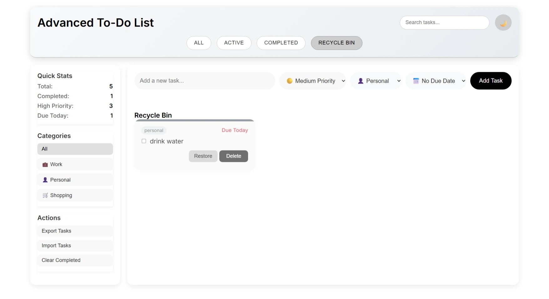 To-Do List Management System - thumbnail 3