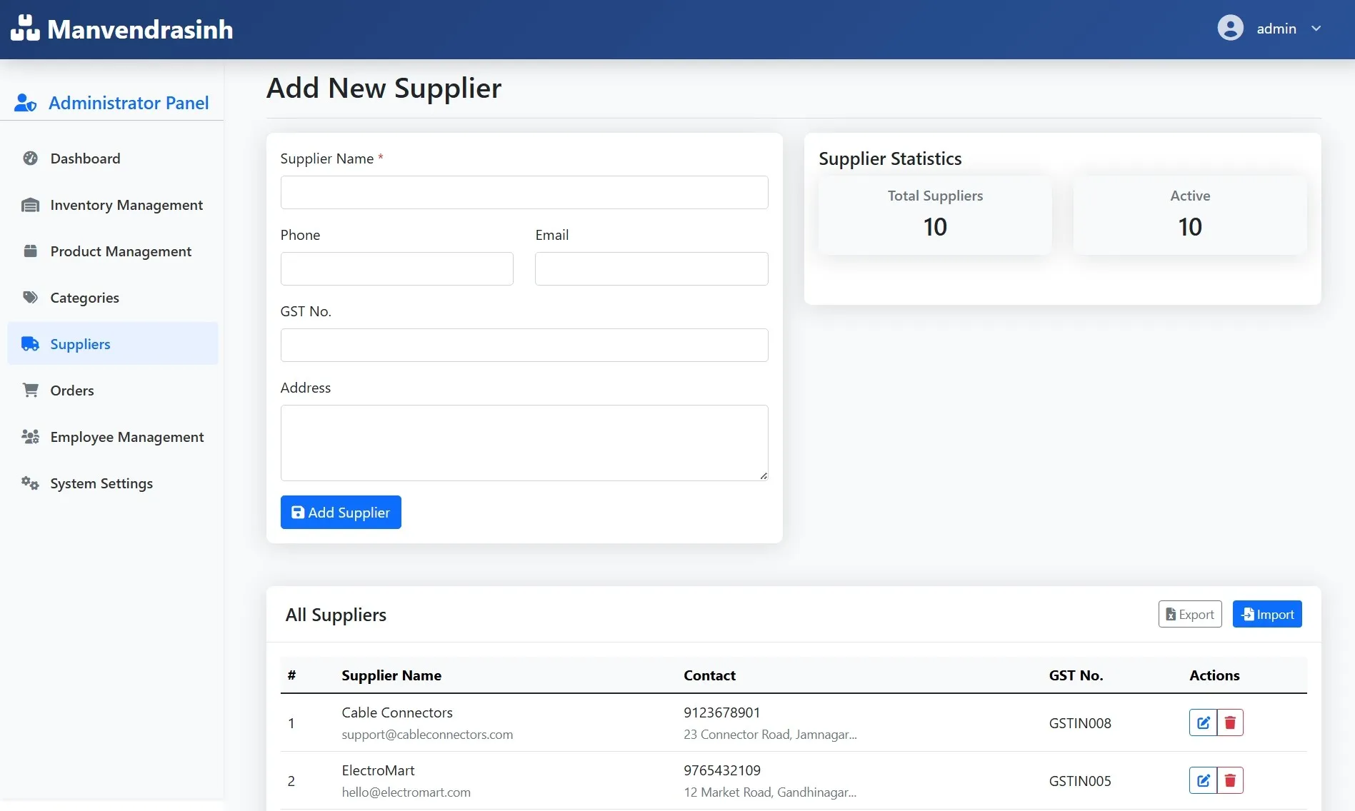 Inventory Management System using PHP - thumbnail 6