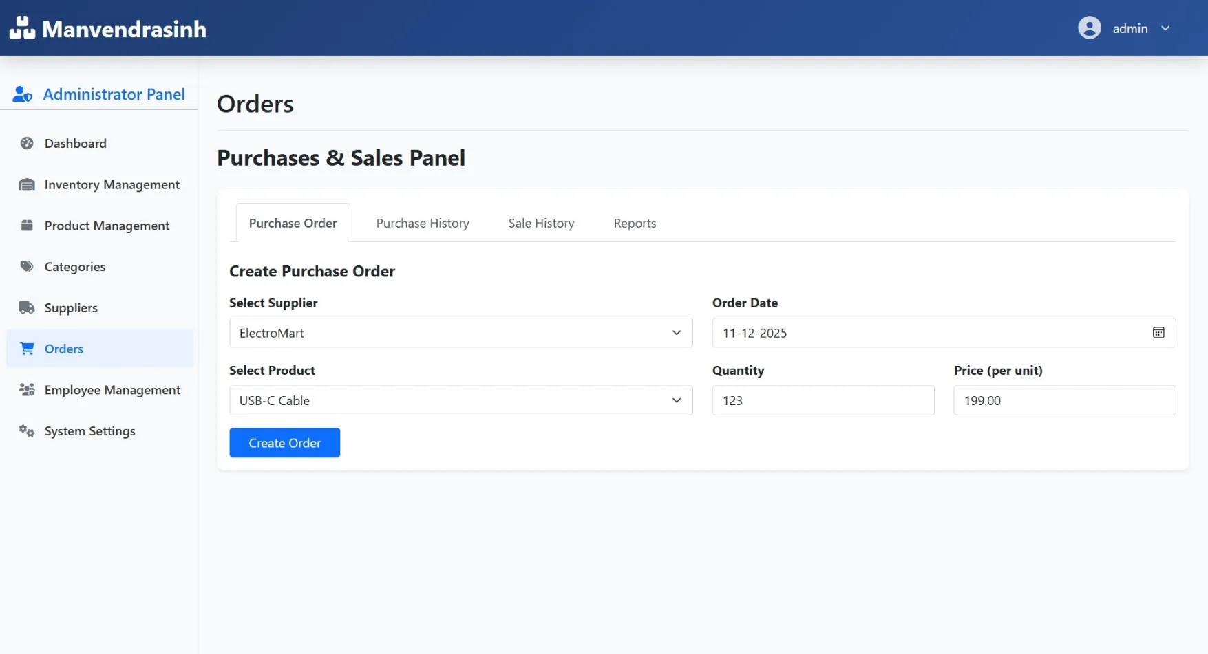 Inventory Management System using PHP - thumbnail 7